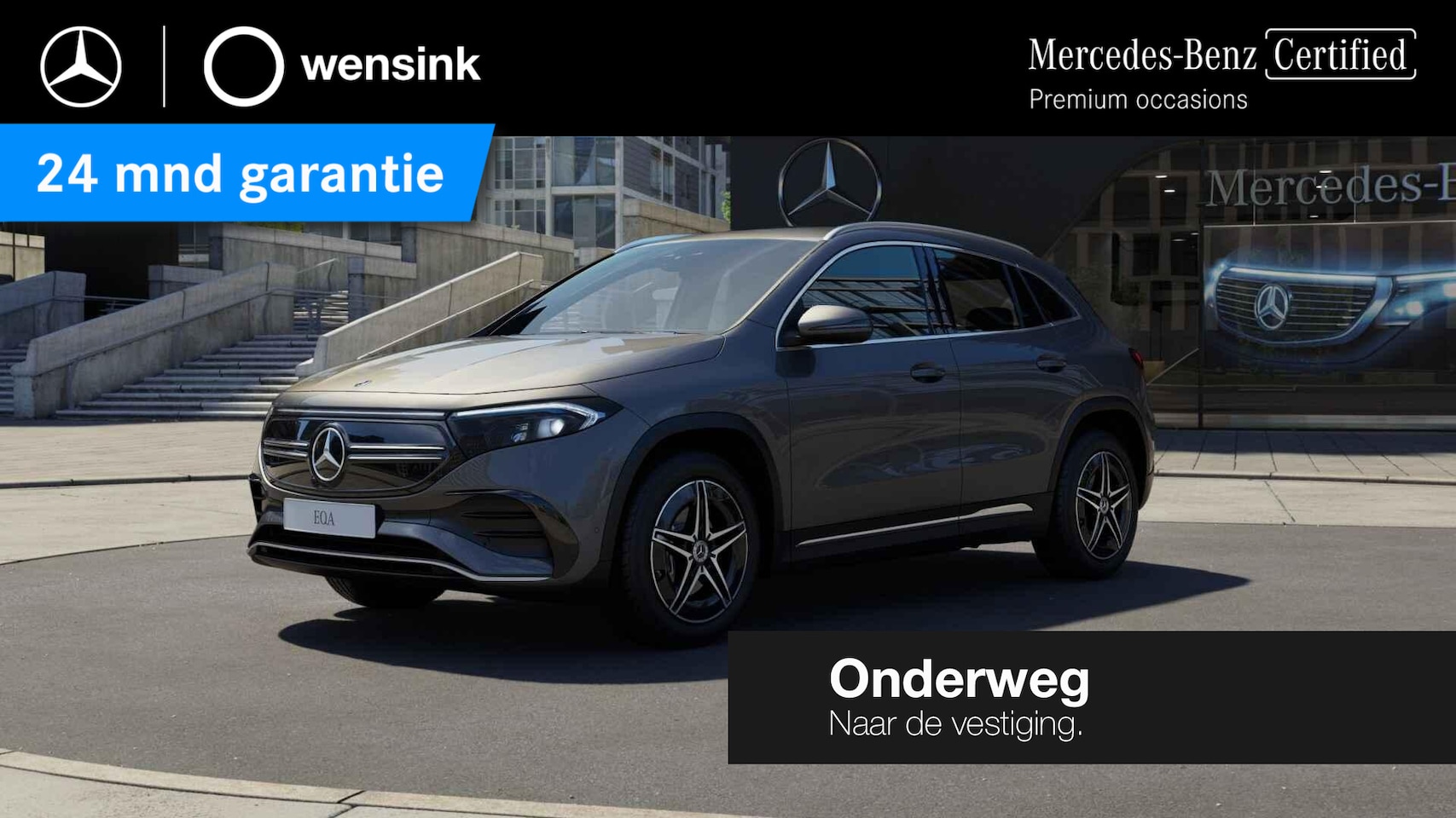 Mercedes-Benz EQA - 250 AMG Line 67 kWh | Elektrische achterklep | Sfeerverlichting | Stoelverwarming | - AutoWereld.nl
