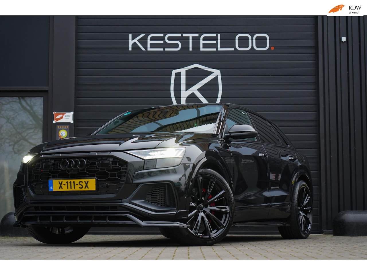 Audi Q8 - 60 TFSI e quattro Pro Line S Competition MATRIX/23"/B&O/VERW STOEL STUUR/OPTIC BLACK/AMBIE - AutoWereld.nl