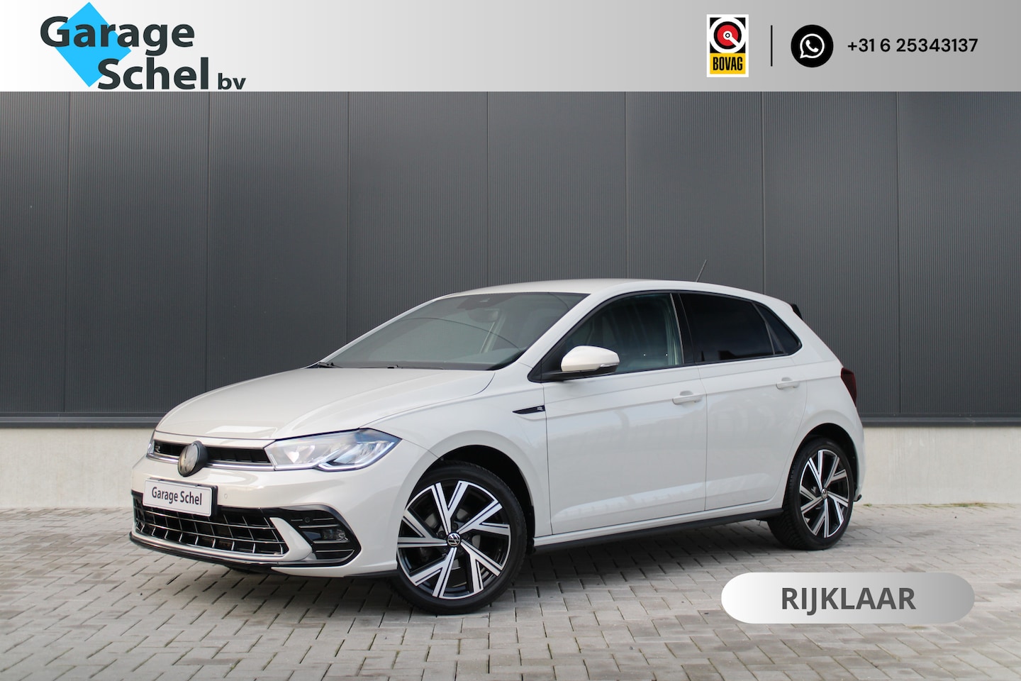 Volkswagen Polo - 1.0 TSI R-Line - Trekhaak - LED - ACC - Automatische Airco - Navi - PDC - Carplay - Rijkla - AutoWereld.nl