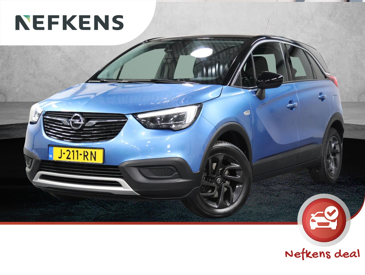 Opel Crossland X - 110PK Edition 2020 | 1ste eigenaar | AppleCarplay/Android Auto | Airco | 16"LMV | Two-Tone - AutoWereld.nl