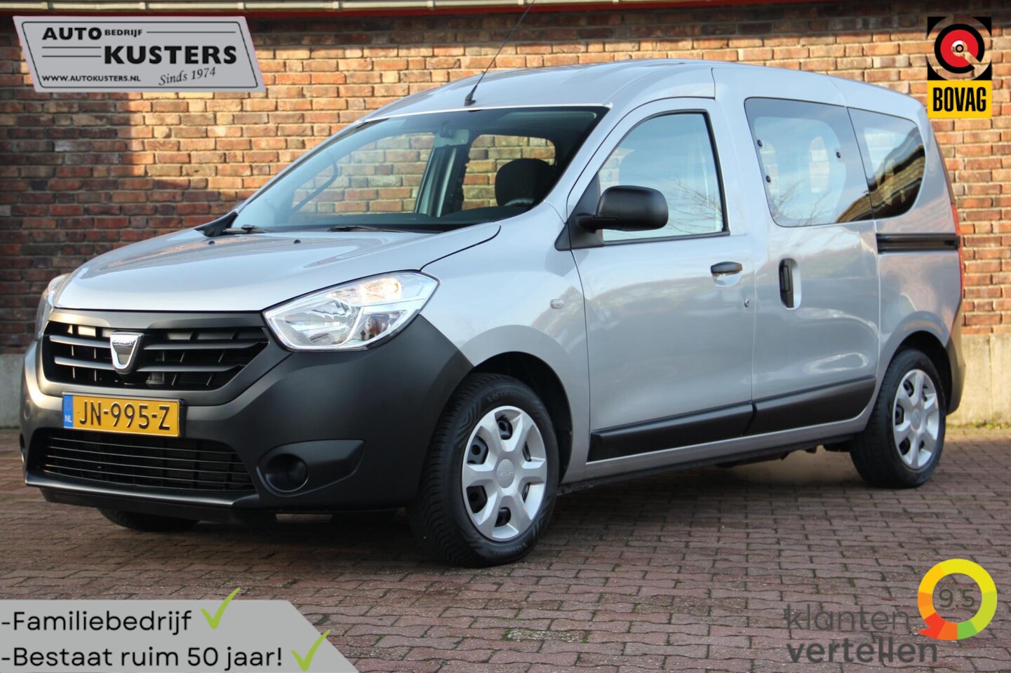 Dacia Dokker - 1.2 TCe Rolstoelbus| Cruise control| Airco| - AutoWereld.nl