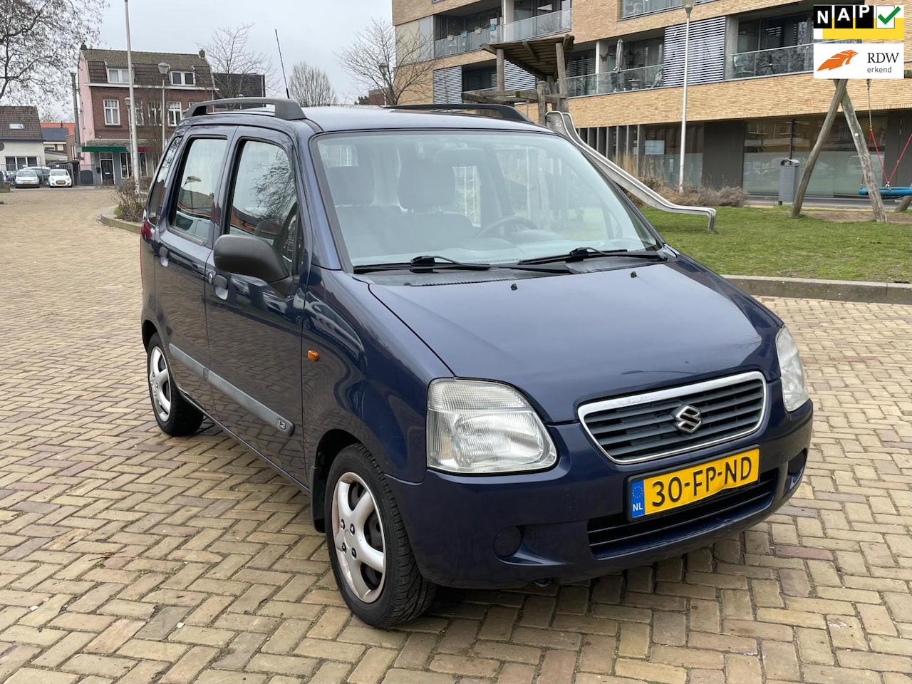 Suzuki Wagon R+ - 1.3 GL 1.3 GL, 5drs, Elektr ramen, Geen import, Nap, Mooie kmstand! - AutoWereld.nl