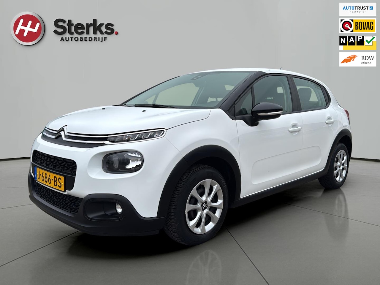 Citroën C3 - 1.2 PureTech S&S Feel 82081 KM TREKHAAK CARPLAY/ANDROID AIRCO NAVI - AutoWereld.nl