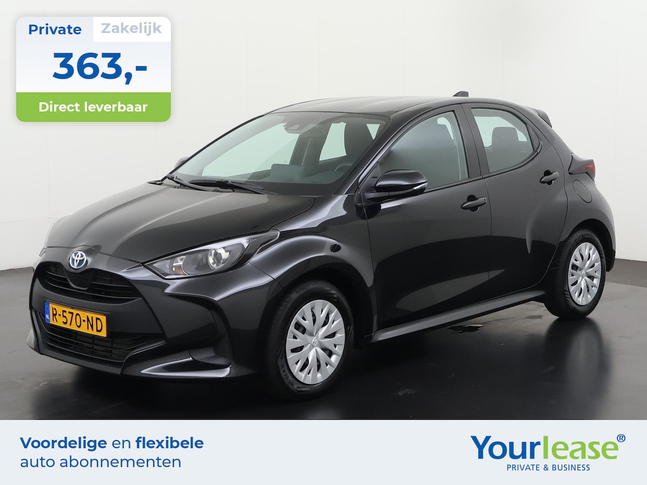 Toyota Yaris - 1.5 Hybrid Active | All-in 363,- Private Lease | Direct uit voorraad - AutoWereld.nl