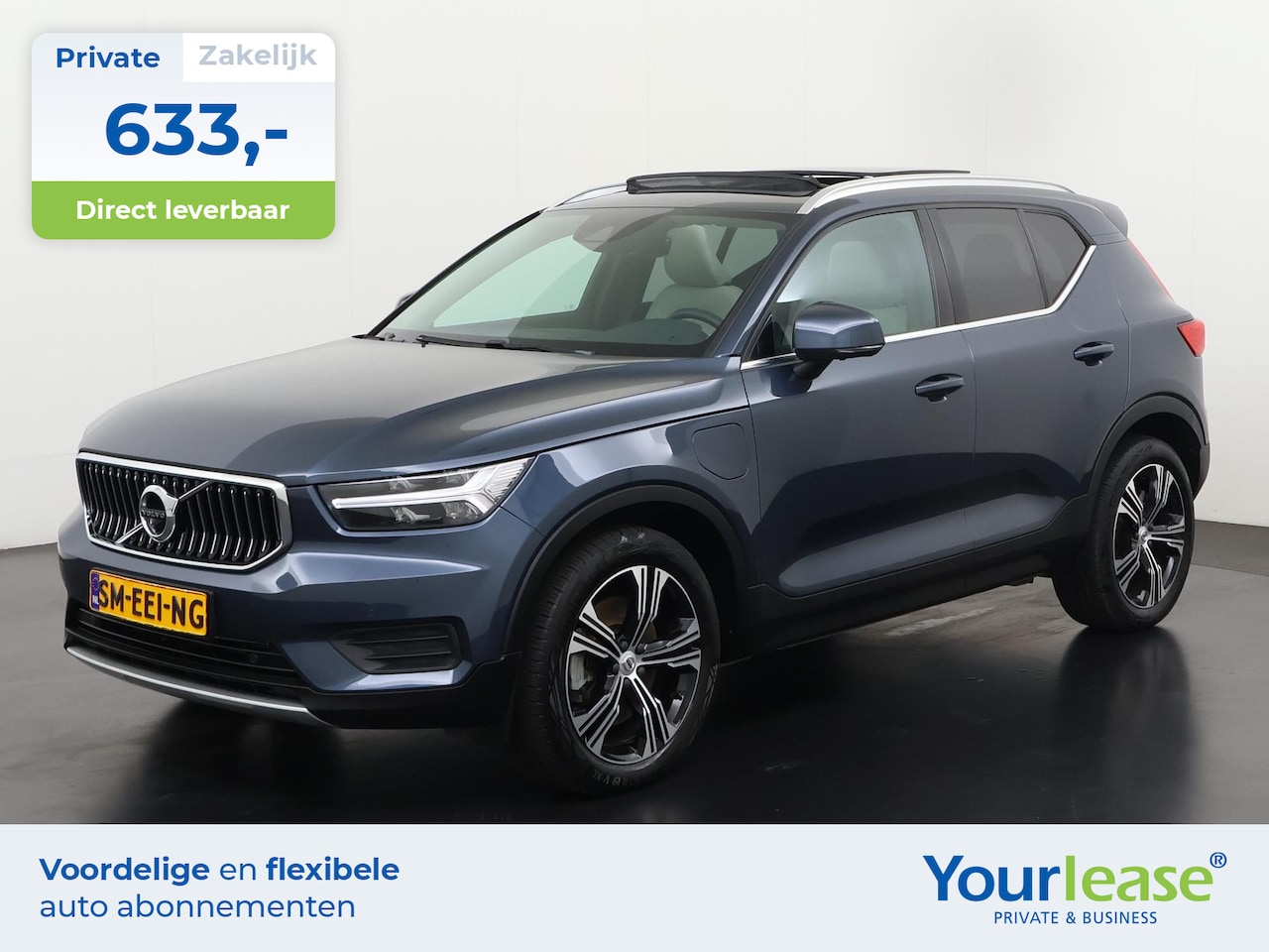 Volvo XC40 - 1.5 T4 Recharge Inscription | All-in 633,- Private Lease | Direct uit voorraad - AutoWereld.nl