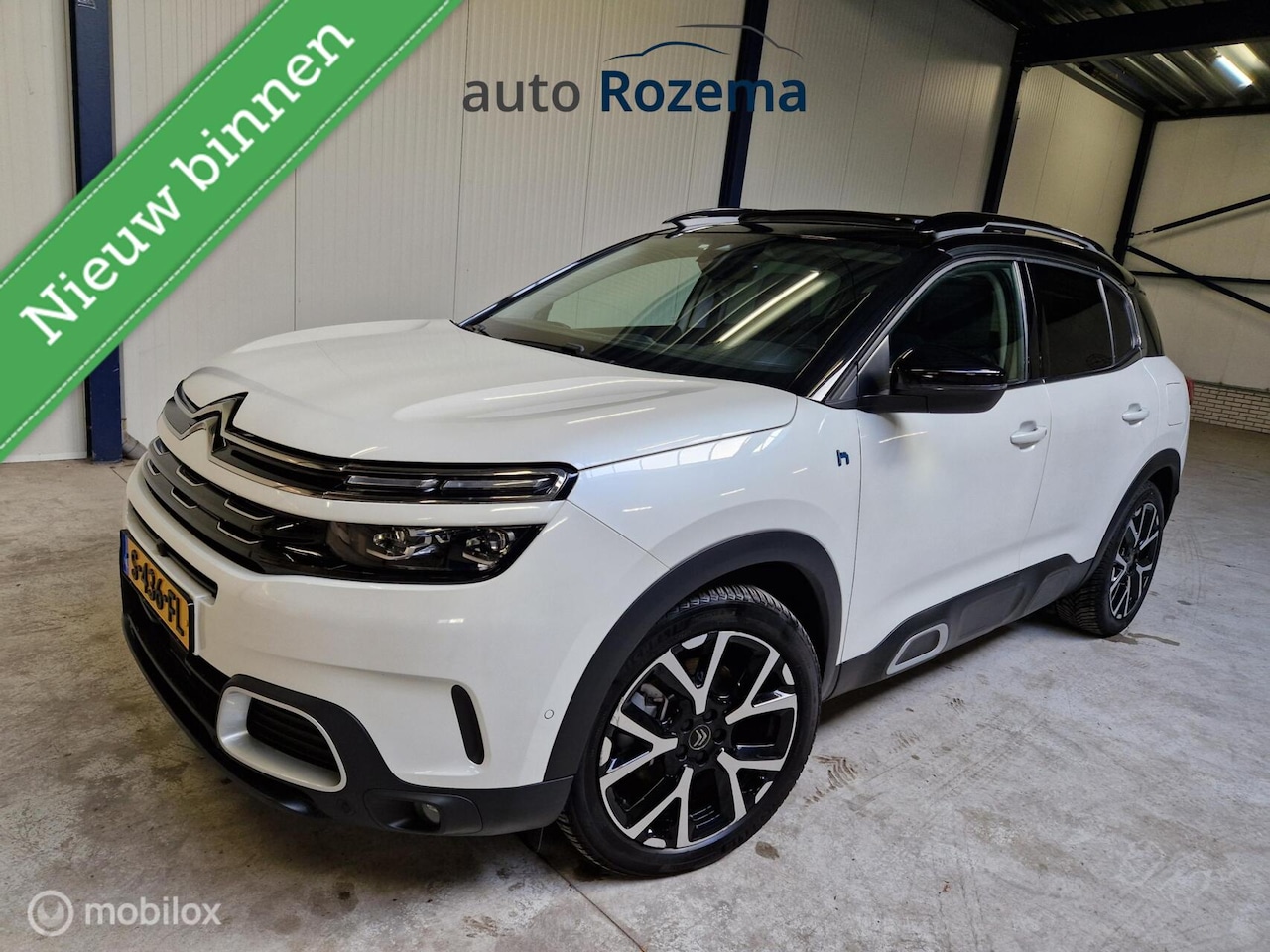 Citroën C5 Aircross - 1.6 Plug-in Hybrid 225 Shine Ecc Dak Haak Leder+verw 102000 km - AutoWereld.nl