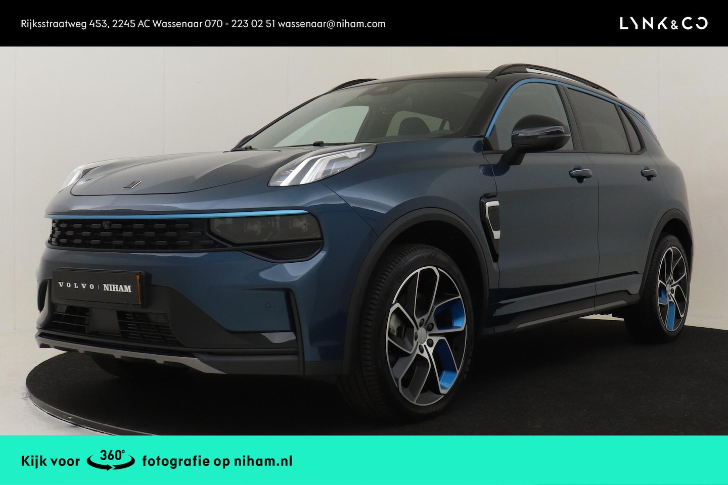 Lynk & Co 01 - 1.5 PHEV -ELEK.STOEL|360°CAMERA|PANO.DAK|20"|BLIS|HARMAN|ZWARTE.HEMEL *FISC. €38.872,-* - AutoWereld.nl