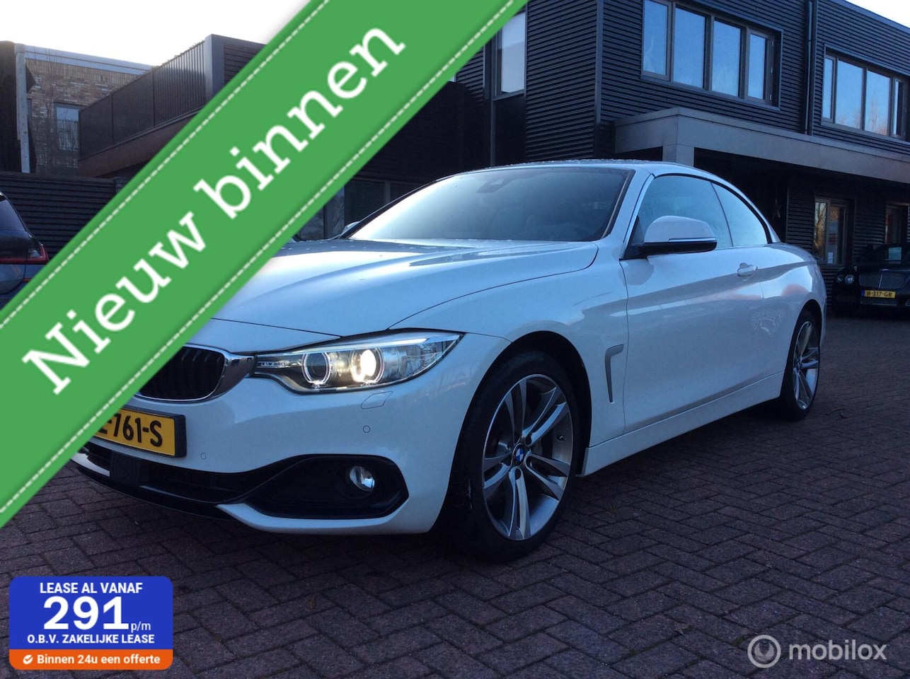 BMW 4-serie Cabrio - 435d xDrive High Executive Leder Nav Trekh - AutoWereld.nl