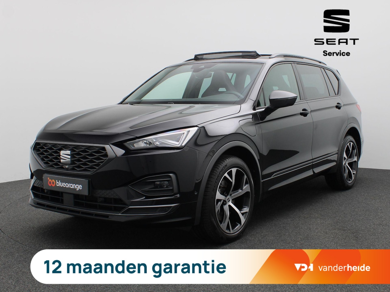 SEAT Tarraco - 1.4 TSI e-Hybrid PHEV FR Business Intens 245PK DSG Pano-Schuifdak, Trekhaak, 360gr. Camera - AutoWereld.nl