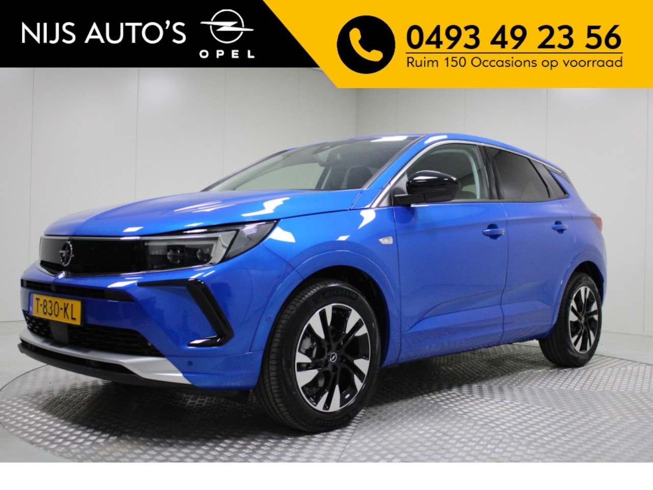 Opel Grandland - 1.2 Turbo Level 3 | NL auto | automaat | navi | elektr. achterklep | pdc v/a + camera | cr - AutoWereld.nl