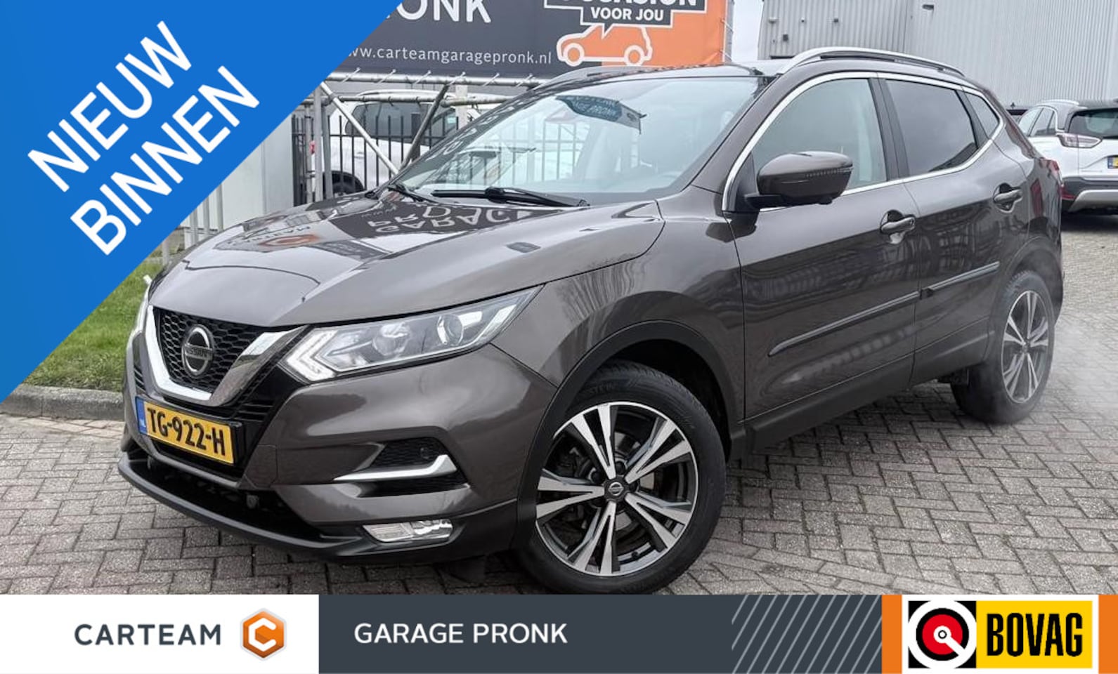 Nissan Qashqai - 1.2 N-Connecta NAVI/PANO/CRUIS/CAMERA - AutoWereld.nl