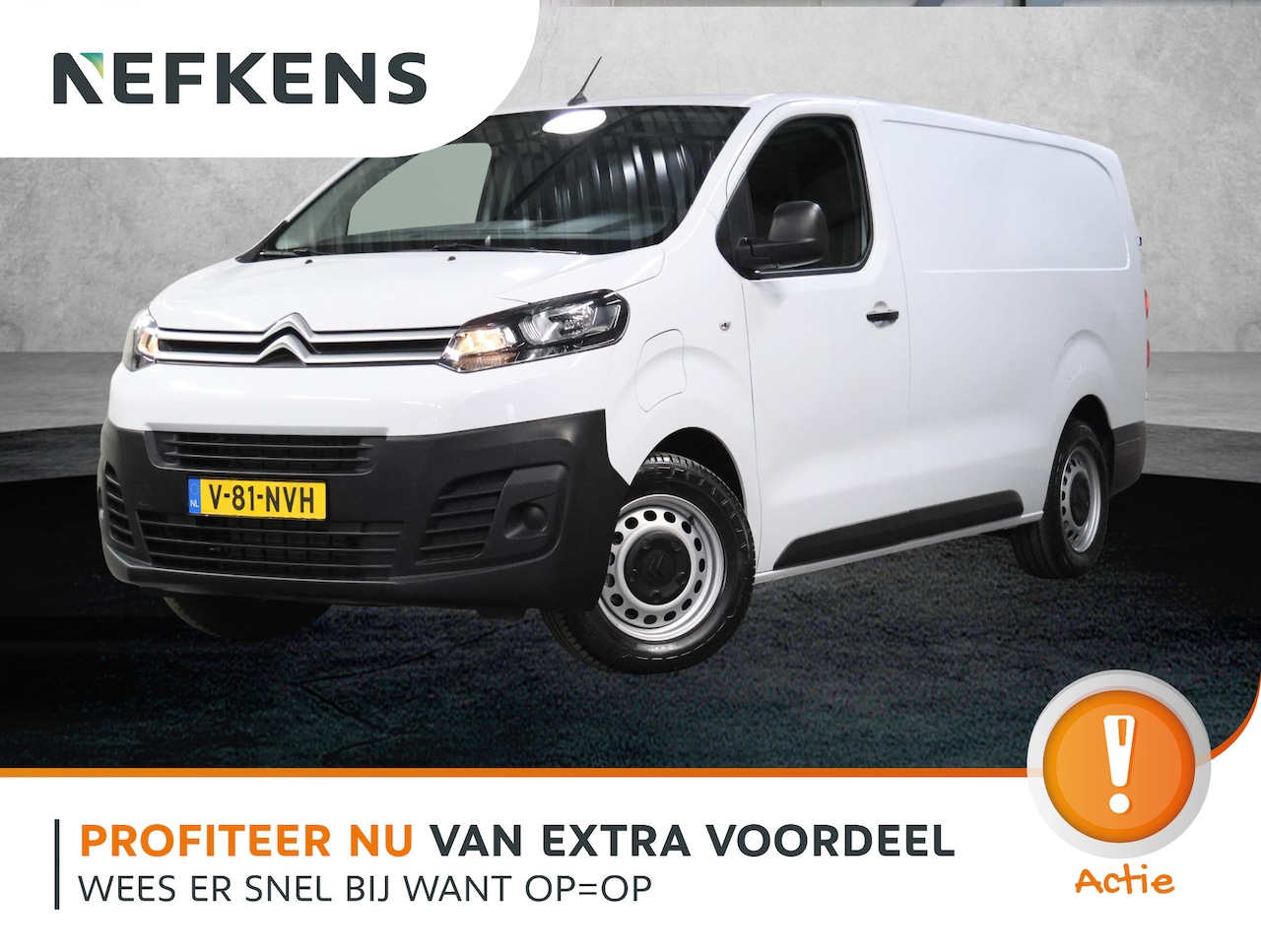 Citroën ë-Jumpy - L3 136PK 75 kWh | NIEUW! | 3-Fase | AppleCarPlay/AndroidAuto | Airco | Armsteun | 3 Zits | - AutoWereld.nl