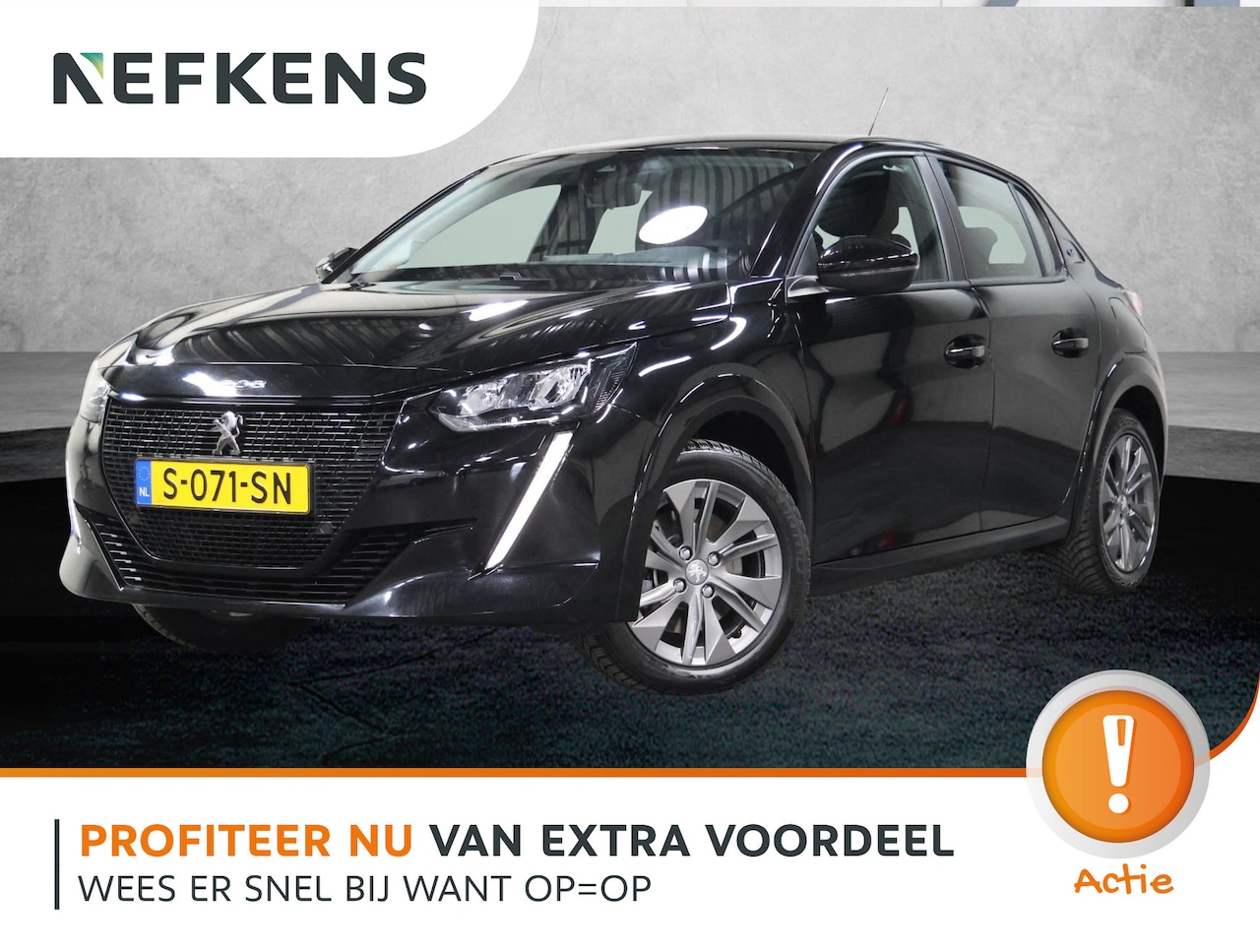 Peugeot e-208 - Active Pack 50kWh 136PK | 1ste eigenaar | 100% ACCU | Parkeersensoren | Navigatie | 16"LMV - AutoWereld.nl