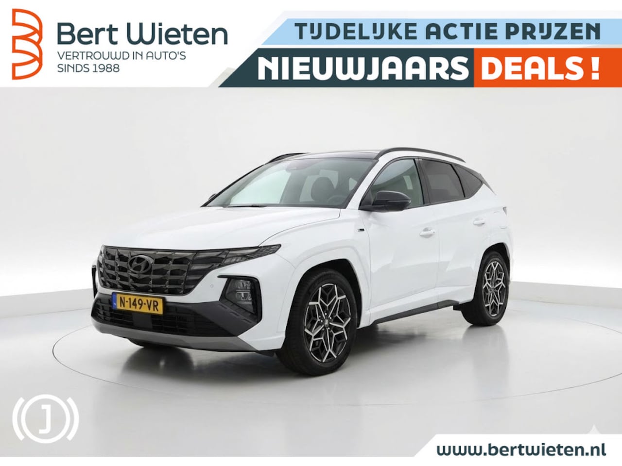 Hyundai Tucson - 1.6 T-GDI N Line Sky | HEV | Geen import | Schuifdak - AutoWereld.nl