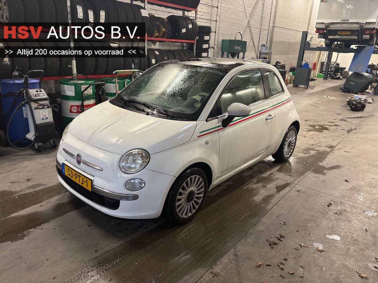 Fiat 500 - 1.2 Lounge airco panodak org NL - AutoWereld.nl