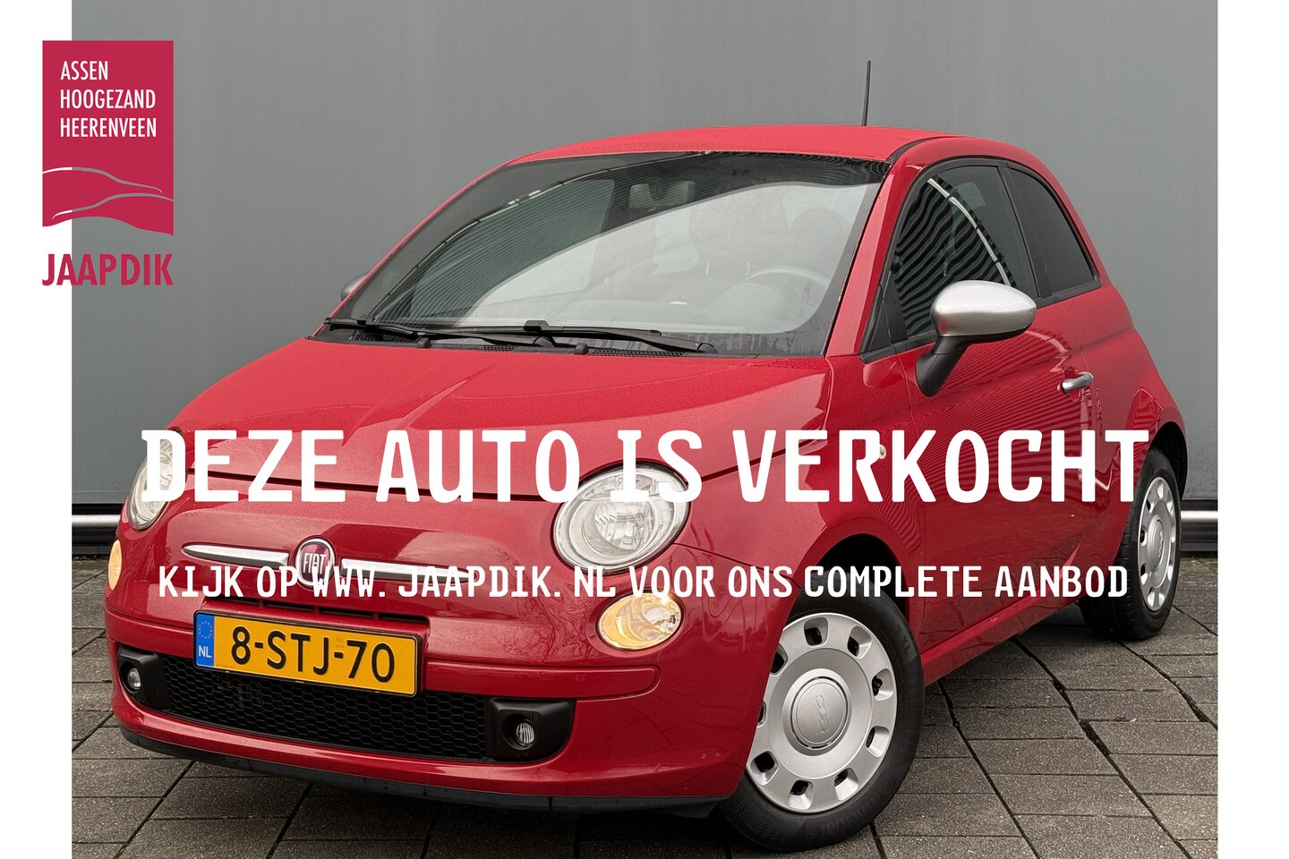 Fiat 500 - BWJ 11-2013 | 0.9 TwinAir 86PK Street | LEDER/STOF | AIRCO | PRIVACY GLASS | SPOILER | - AutoWereld.nl
