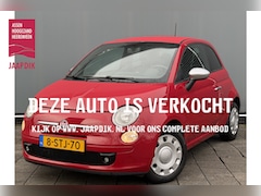 Fiat 500 - BWJ 11-2013 | 0.9 TwinAir 86PK Street | LEDER/STOF | AIRCO | PRIVACY GLASS | SPOILER |