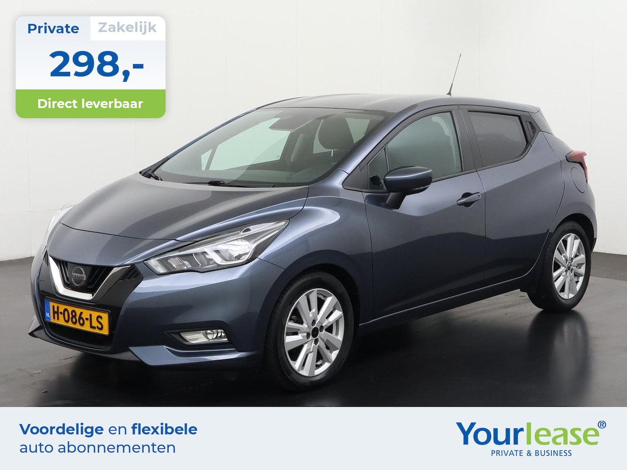Nissan Micra - 1.0 IG-T N-Connecta | All-in 298,- Private Lease | Direct uit voorraad - AutoWereld.nl