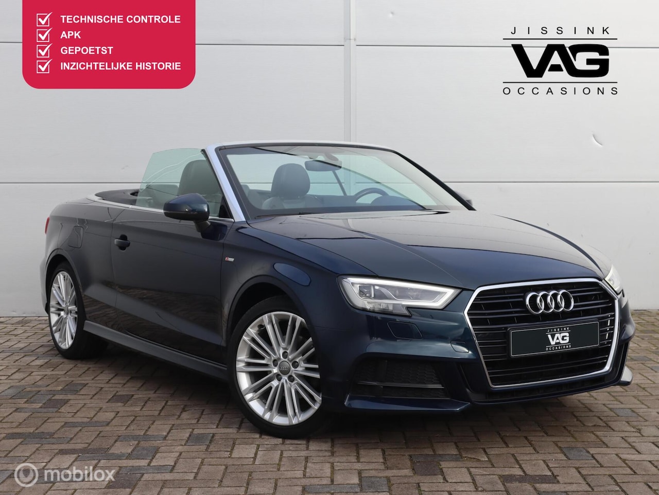 Audi A3 Cabriolet - 1.5 TFSI CoD Sport S Line Edition 1.5 TFSI CoD Sport S Line Edition - AutoWereld.nl
