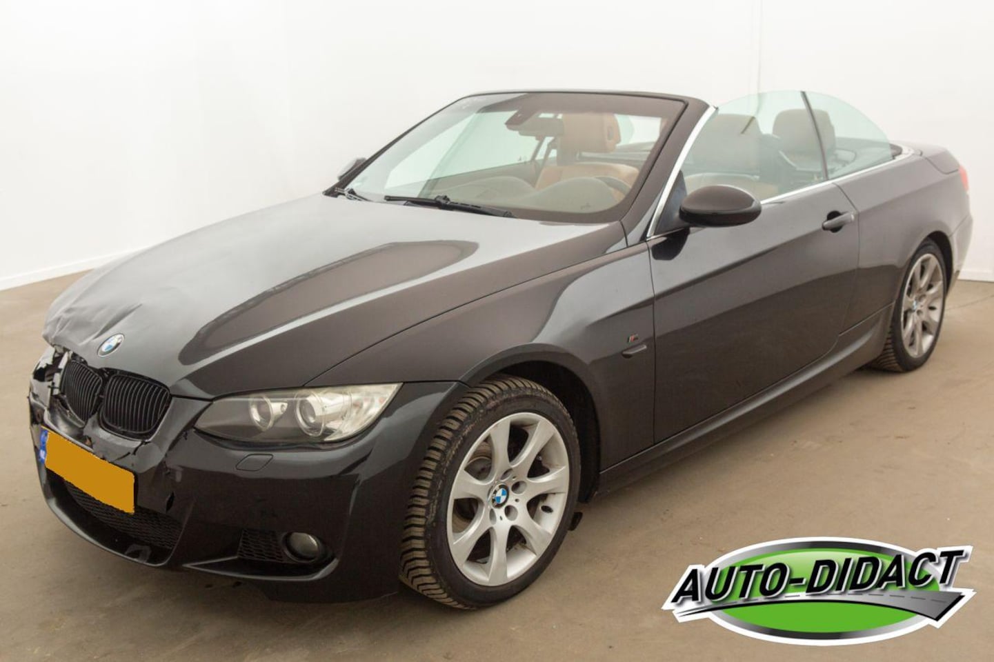BMW 3-serie Cabrio - 320i Automaat Navi Clima Leder Spring - AutoWereld.nl