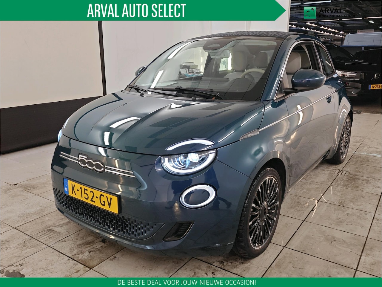 Fiat 500 C - 42 kWh 118pk Cabrio La Prima EV | Pack Winter | SOH 91% | Camera | PDC | Electrisch dak | - AutoWereld.nl