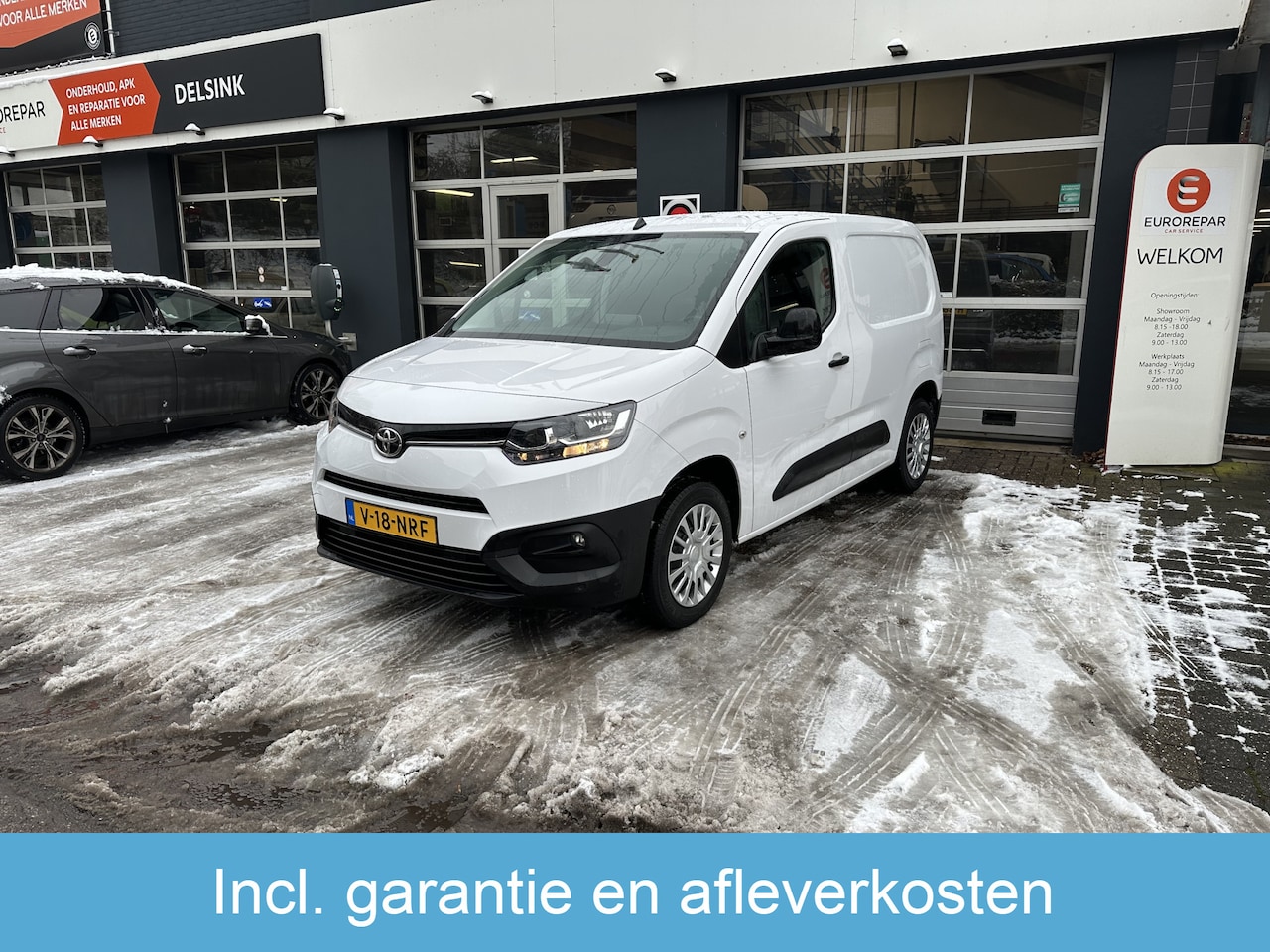 Toyota ProAce City - 1.2 Turbo Prof 3 Persoons/Carplay/Airco/Park.sen/Camera Eurorepar - AutoWereld.nl