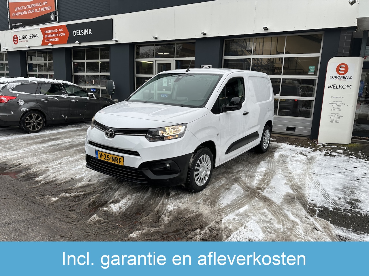 Toyota ProAce City - 1.2 Turbo Prof 3 Persoons/Carplay/Airco/Park.sen/Camera Eurorepar - AutoWereld.nl