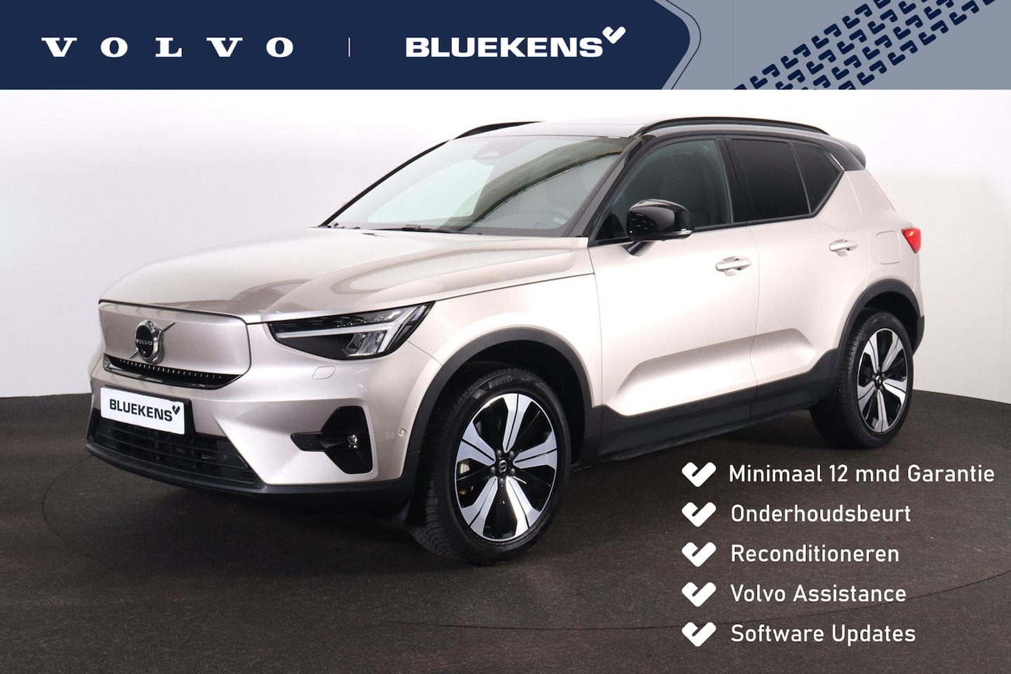 Volvo XC40 - Recharge Twin Ultimate 78 kWh - Panorama/schuifdak - IntelliSafe Assist & Surround - 360º - AutoWereld.nl