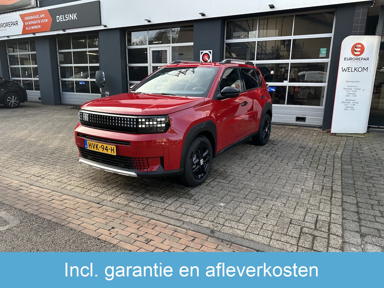 Fiat Grande Panda - 1.2 Hybrid ICON Automaat Andriod/Apple/Airco/Parkeerhulp/Pack Style Eurorepar - AutoWereld.nl