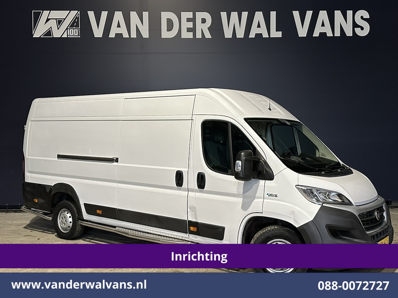 Fiat Ducato - 3.0 NP 136pk L4H2 Post NL inrichting Euro6 Airco | Camera | Navigatie | Sidebars | 270 gra - AutoWereld.nl