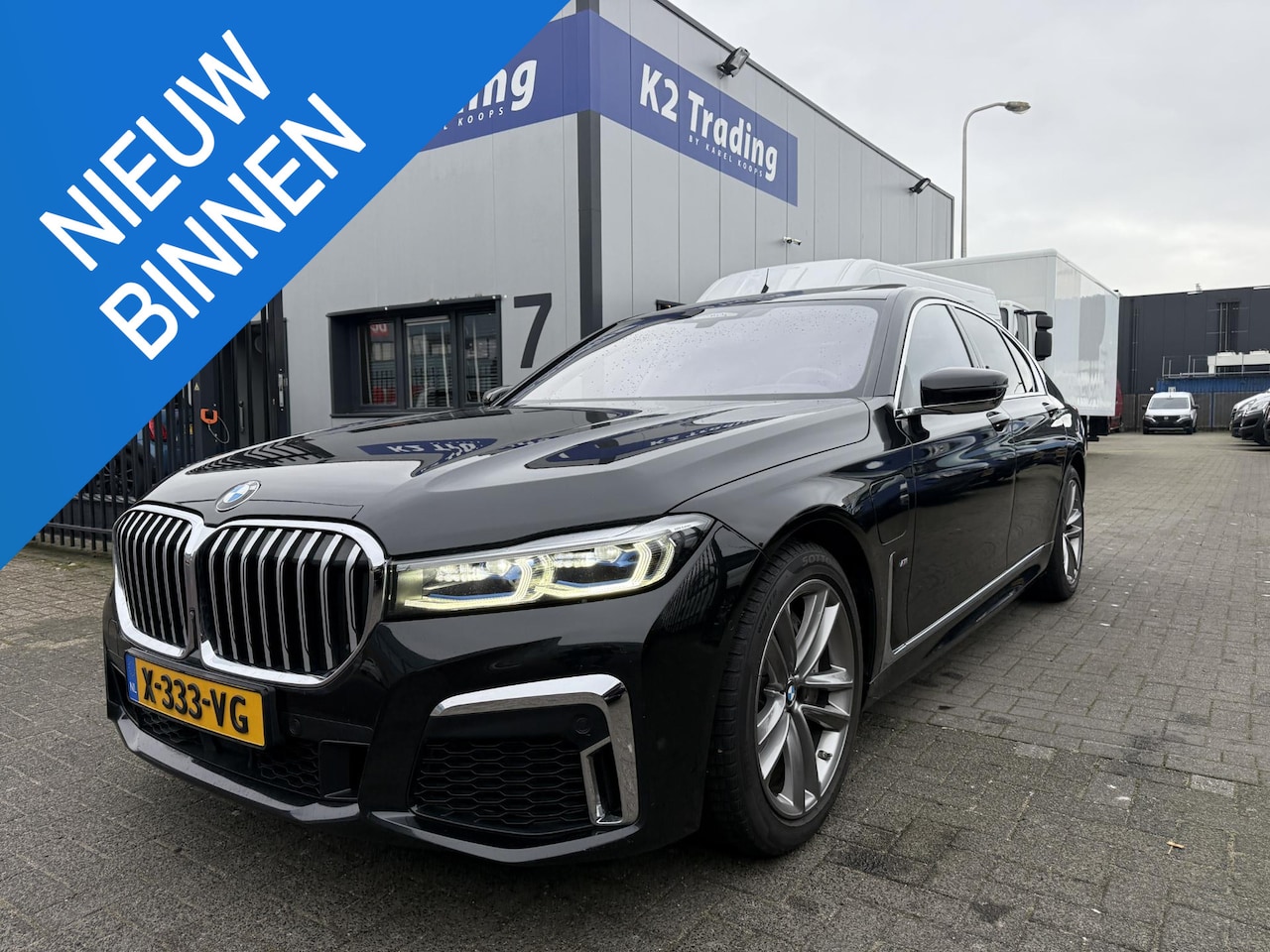 BMW 7-serie - 745e Massage, Laser-light, 4x ventilatie seat, schuifdak, M-sport, Winterset, Display-key, - AutoWereld.nl