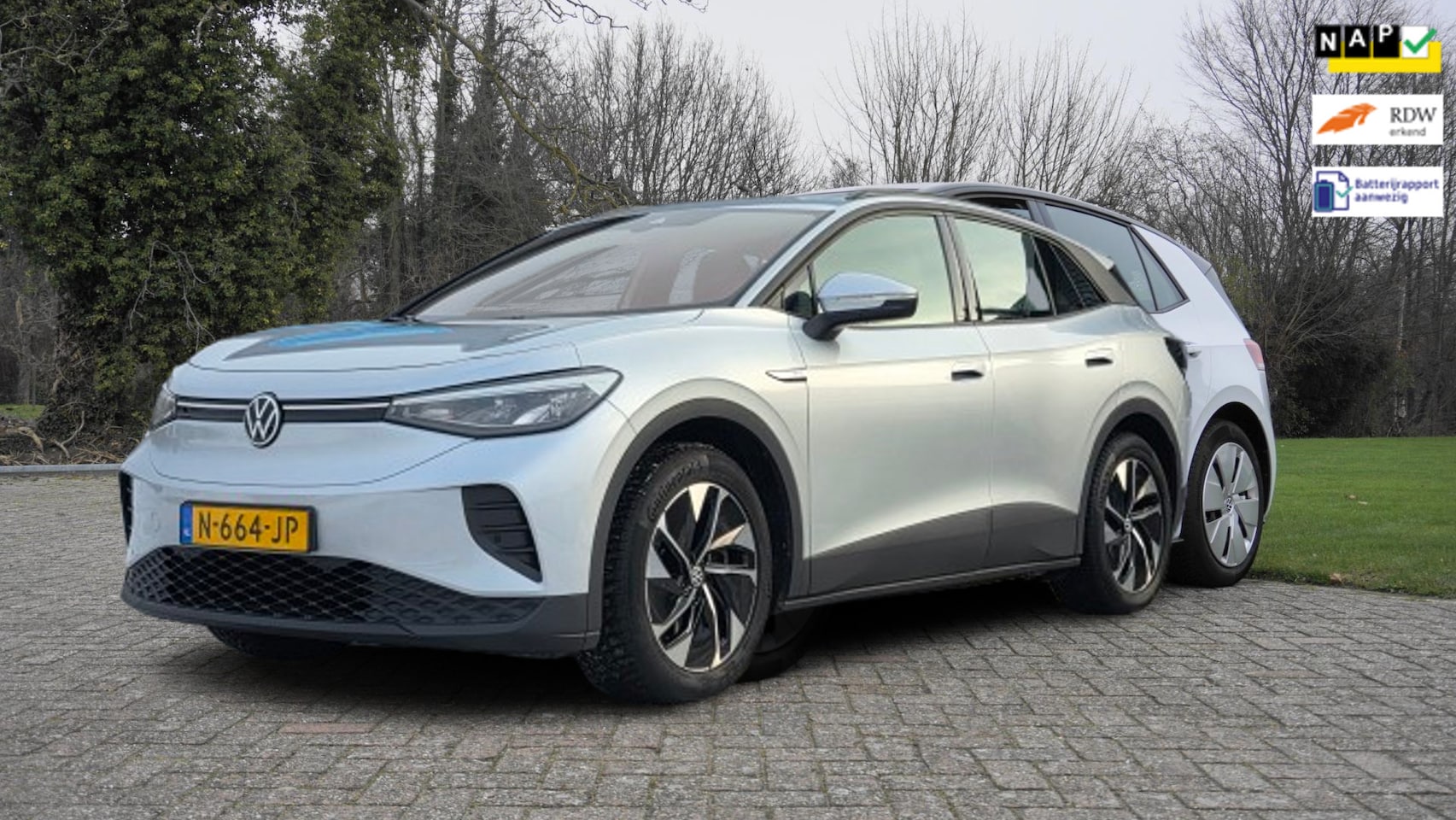 Volkswagen ID.3 - Life 58 kWh Trekhaak SOH 90% - AutoWereld.nl