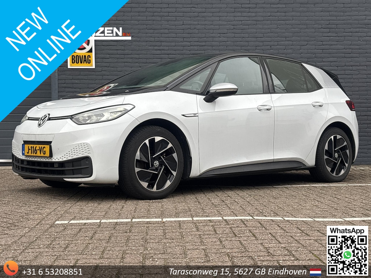 Volkswagen ID.3 - First 58 kWh | € 8.900,- NETTO! | Stoelverwarming | Climate | Cruise | Navi | PDC | - AutoWereld.nl