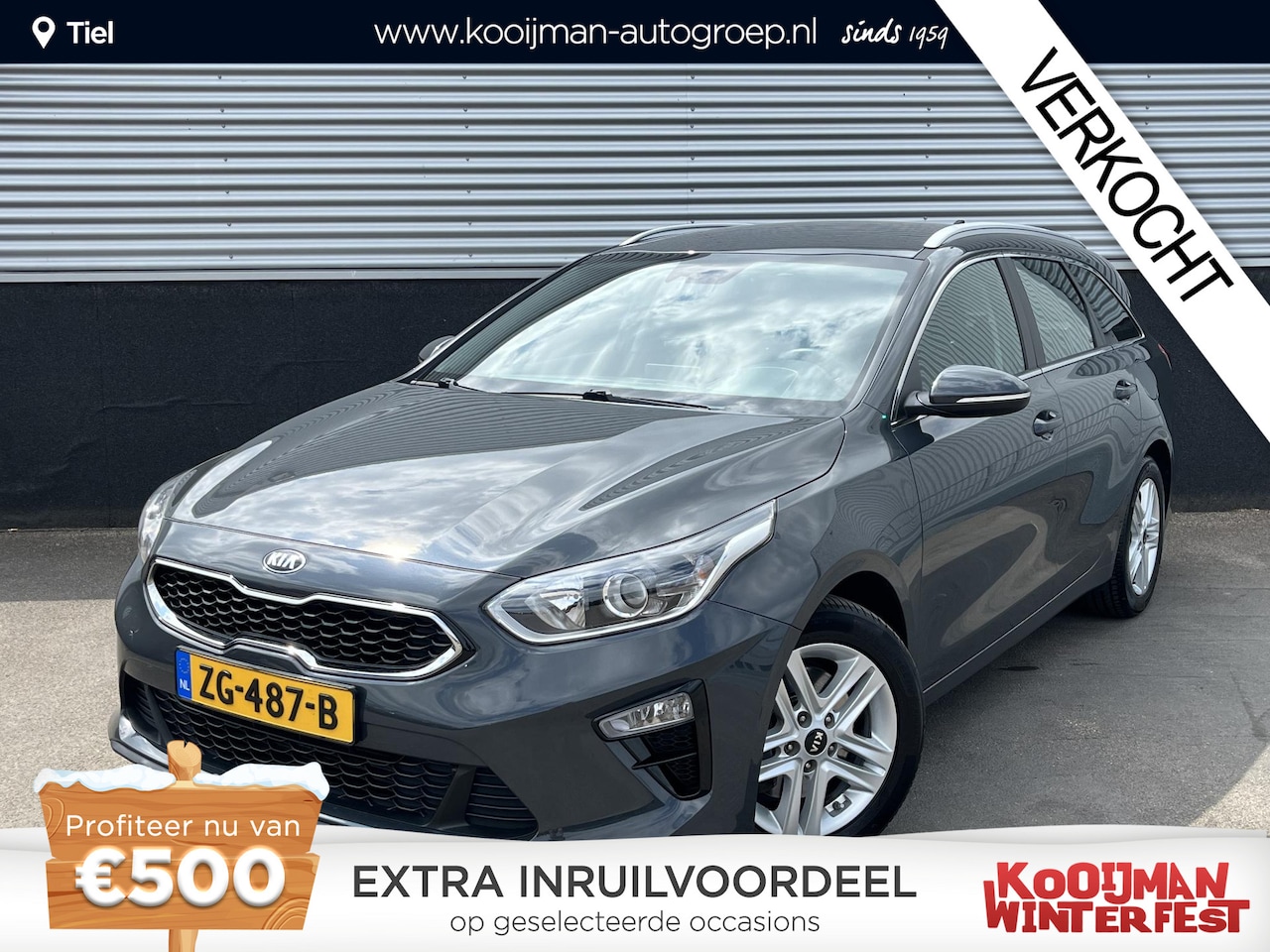 Kia Cee'd Sportswagon - Ceed 1.0 T-GDi DynamicLine Navigatie, Achteruitrijcamera, Parkeersensoren, Cruise control, - AutoWereld.nl