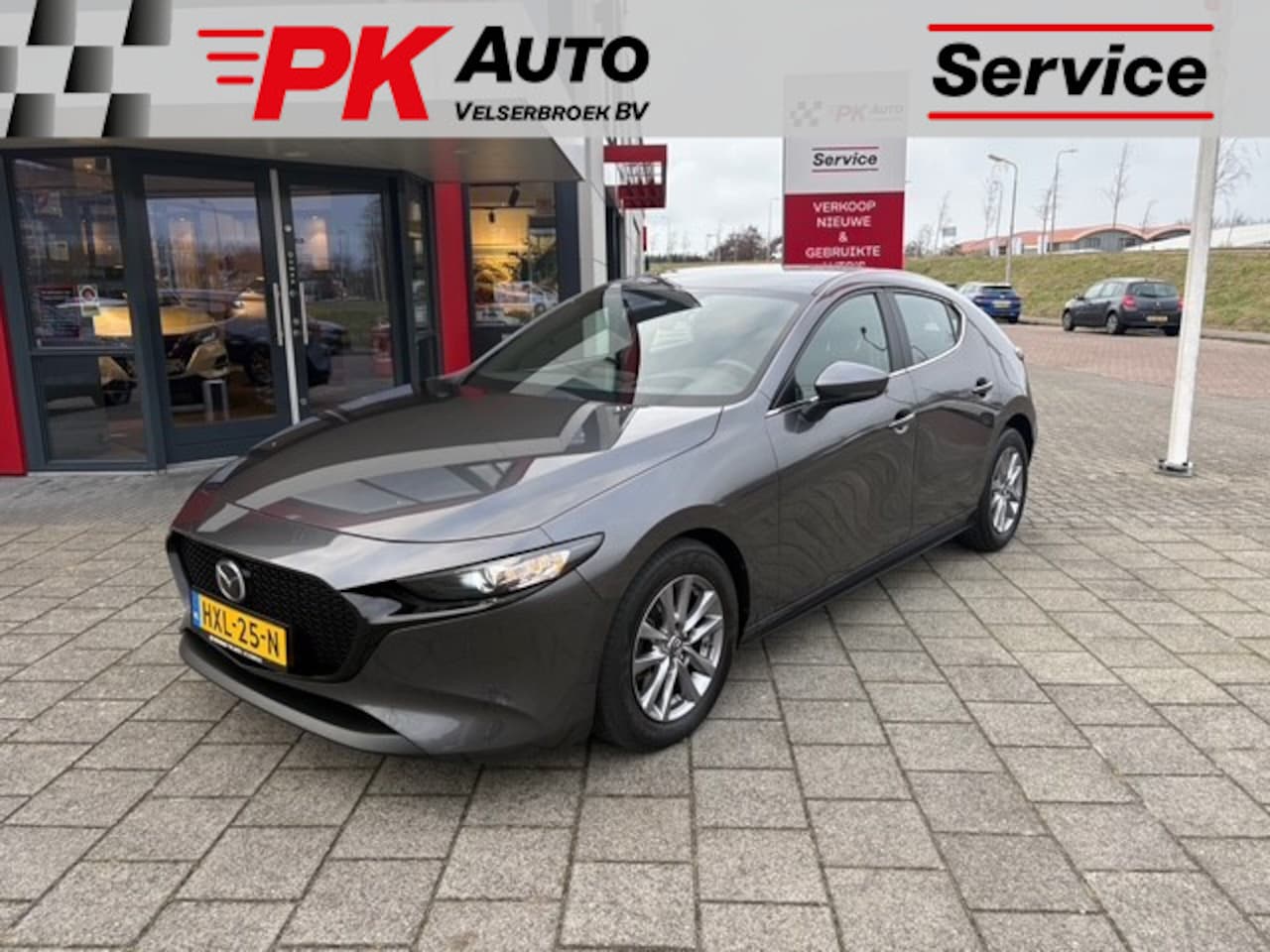 Mazda 3 - 2.0 e-SkyActiv-G M Hybrid 122 | Navi | Cruise | 94.393 km Dealeronderhouden - AutoWereld.nl