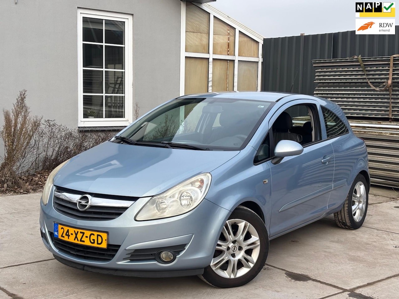 Opel Corsa - 1.4-16V Enjoy | Airco | El. Ramen | Nieuwe APK | NAP | Rijklaar! - AutoWereld.nl