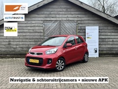 Kia Picanto - 1.0 CVVT EconomyPlusLine | Airco | Navi | Camera | Elektr. Ramen | Nieuwe APK t/m 20-02-20
