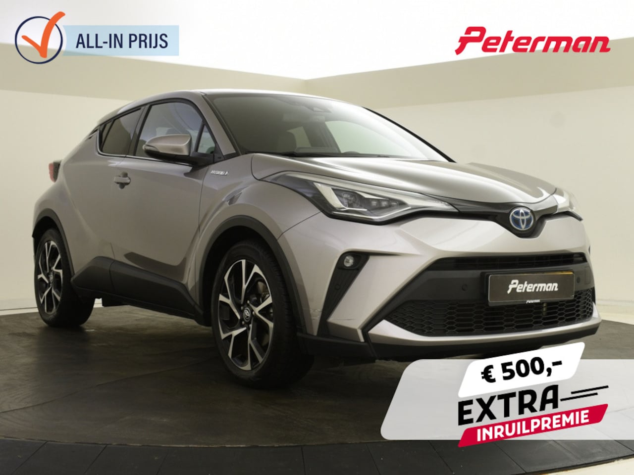 Toyota C-HR - 2.0 Hybrid Style Luxury | PDC V+A | All-seasons | Blindspot - AutoWereld.nl