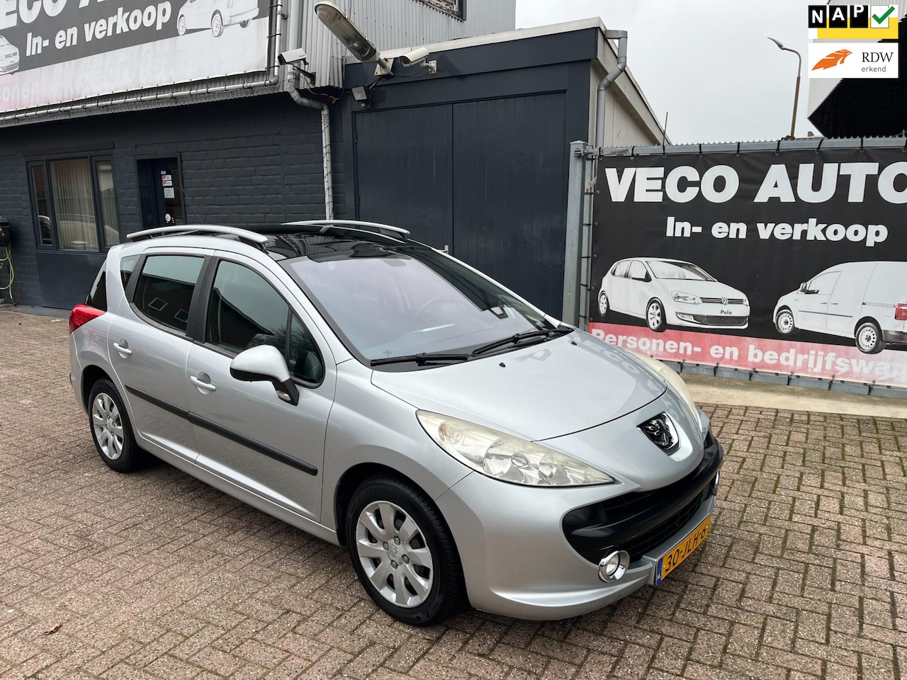 Peugeot 207 SW - 1.6 VTi XS panorama airco ecc nette auto dealer onderhouden - AutoWereld.nl