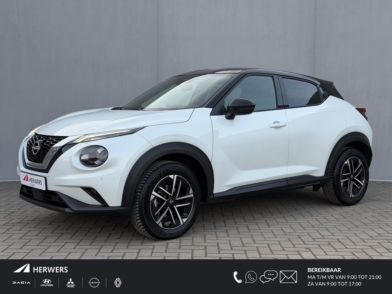 Nissan Juke - 1.0 DIG-T DCT N-Connecta Automaat / Fabrieksgarantie tot 05-2028 / Camera / Navigatie / St - AutoWereld.nl
