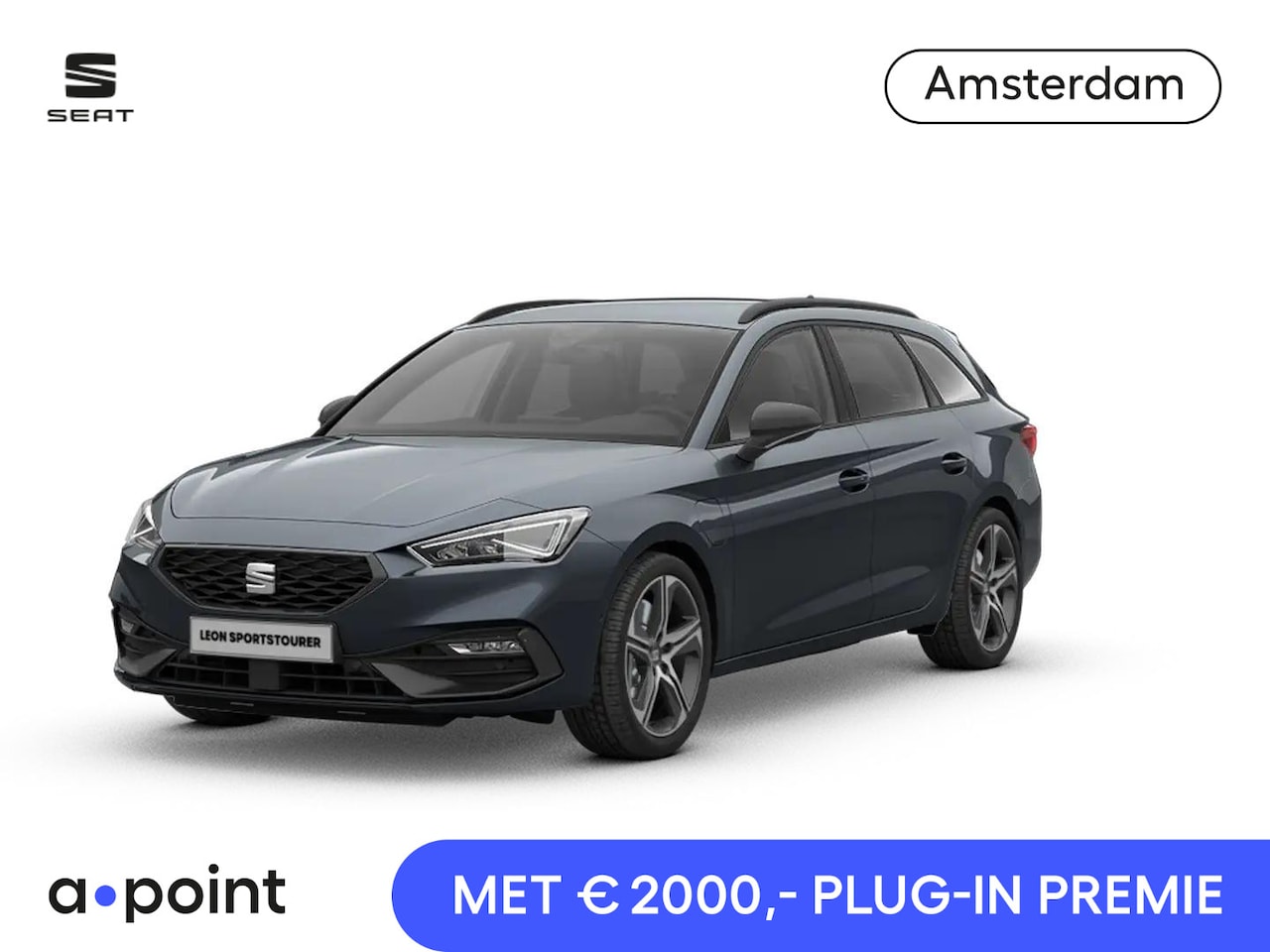 SEAT Leon Sportstourer - 1.5 TSI e-Hybrid FR Business | Safe & Driving Pack | Velgen 'Performance Aero' 18 Inch - AutoWereld.nl