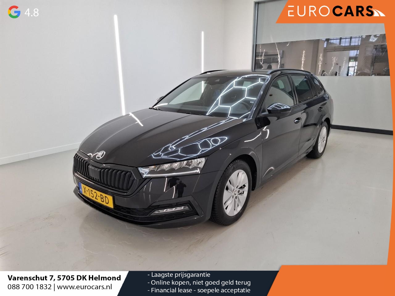 Skoda Octavia Combi - 1.0 e-TSI Sport Business Trekhaak Navigatie Apple Carplay/ Android Auto Parkeersensoren Fu - AutoWereld.nl