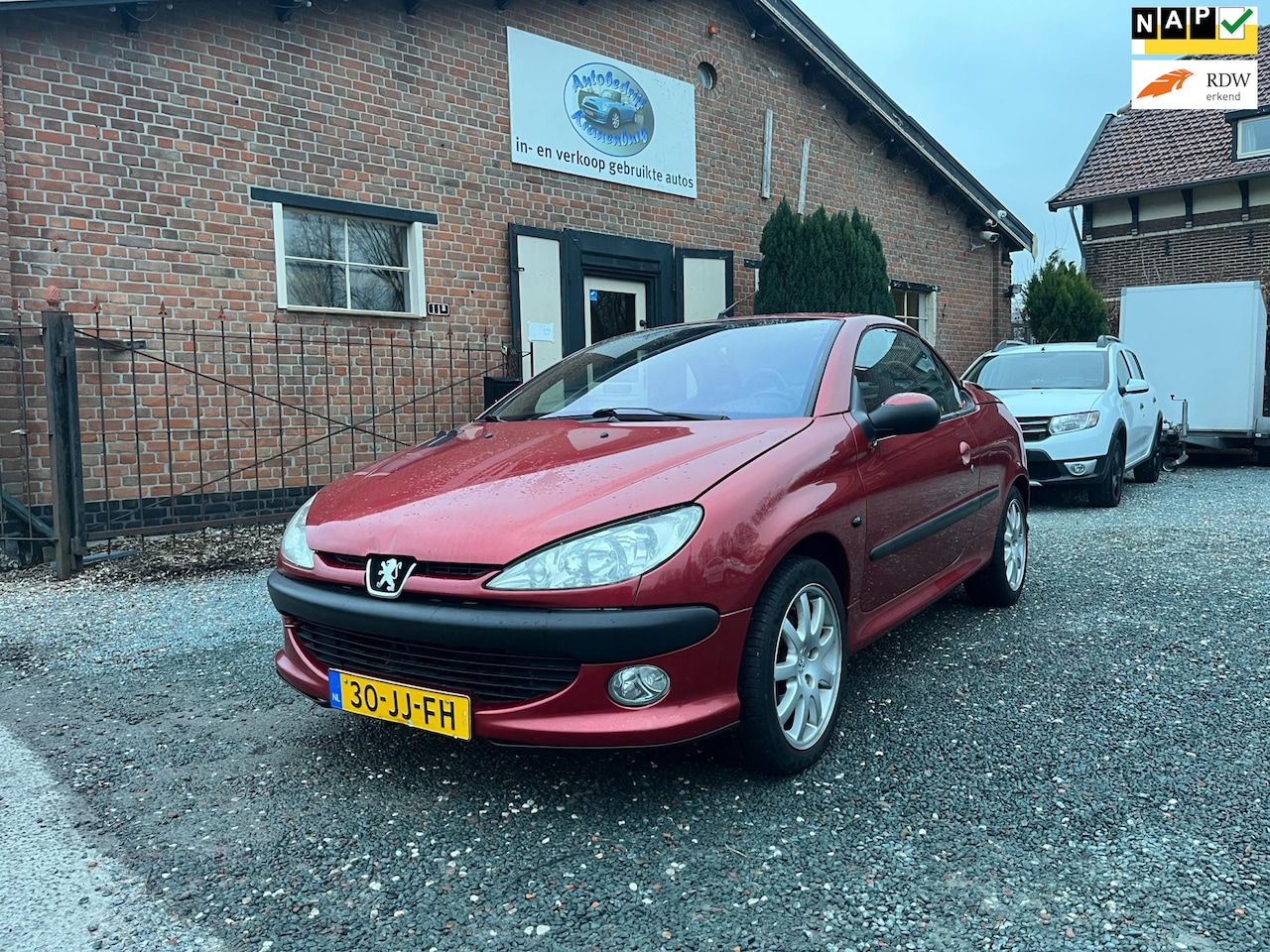 Peugeot 206 CC - 2.0-16V 2.0-16V ( Climate controle + Elektrische ramen ) - AutoWereld.nl