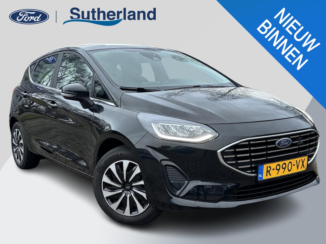 Ford Fiesta - 1.0 EcoBoost Hybrid Titanium 125pk | Cruise | Sensoren | Clima | LMV - AutoWereld.nl