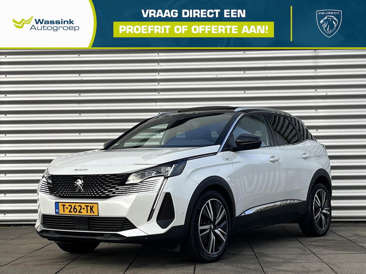Peugeot 3008 - 1.2 Turbo 130pk 8-Traps Automaat GT Pack Business | Leder met memory | Navigatie | Camera - AutoWereld.nl