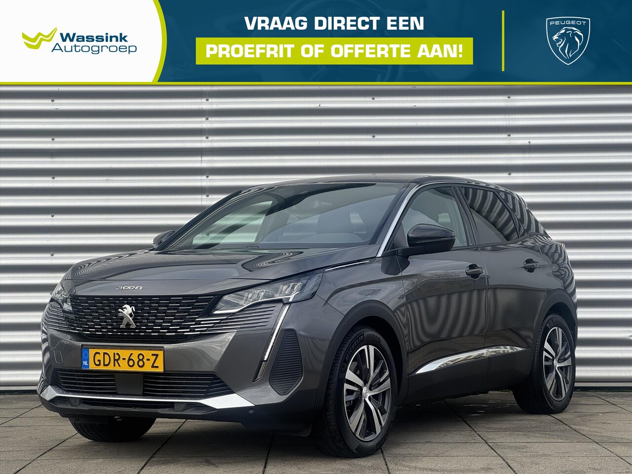 Peugeot 3008 - 1.6 Plug-in HYbrid 180pk e-EAT8 Automaat Allure Pack Business Navigatie | Camera | LED | N - AutoWereld.nl