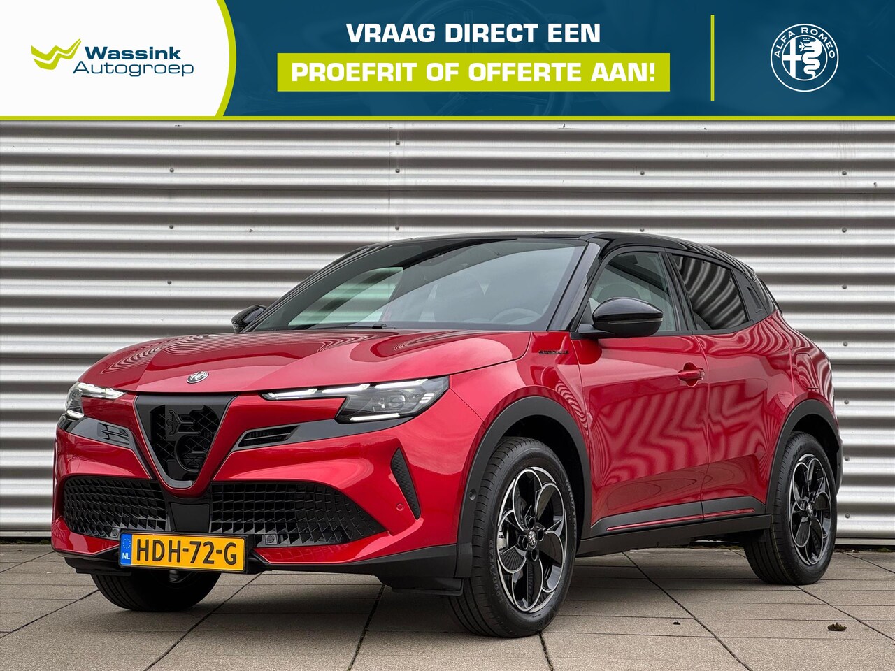 Alfa Romeo Junior - 54 kWh 156pk Electrica Speciale | Elektrische achterklep |Verwarmbare voorruit | Achterrui - AutoWereld.nl