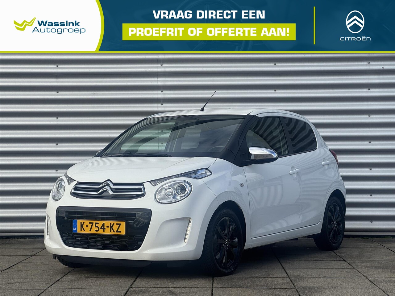 Citroën C1 - 1.0 VTi 72PK 5-deurs Shine | Achteruitijcamera | Climate Control | 15 Inch lichtmetalen ve - AutoWereld.nl