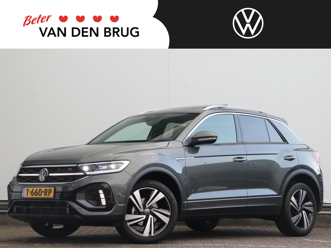 Volkswagen T-Roc - 1.5 TSI R-Line Business | 1e eigenaar | Panoramadak | Elektrische klep | Camera | Matrix L - AutoWereld.nl