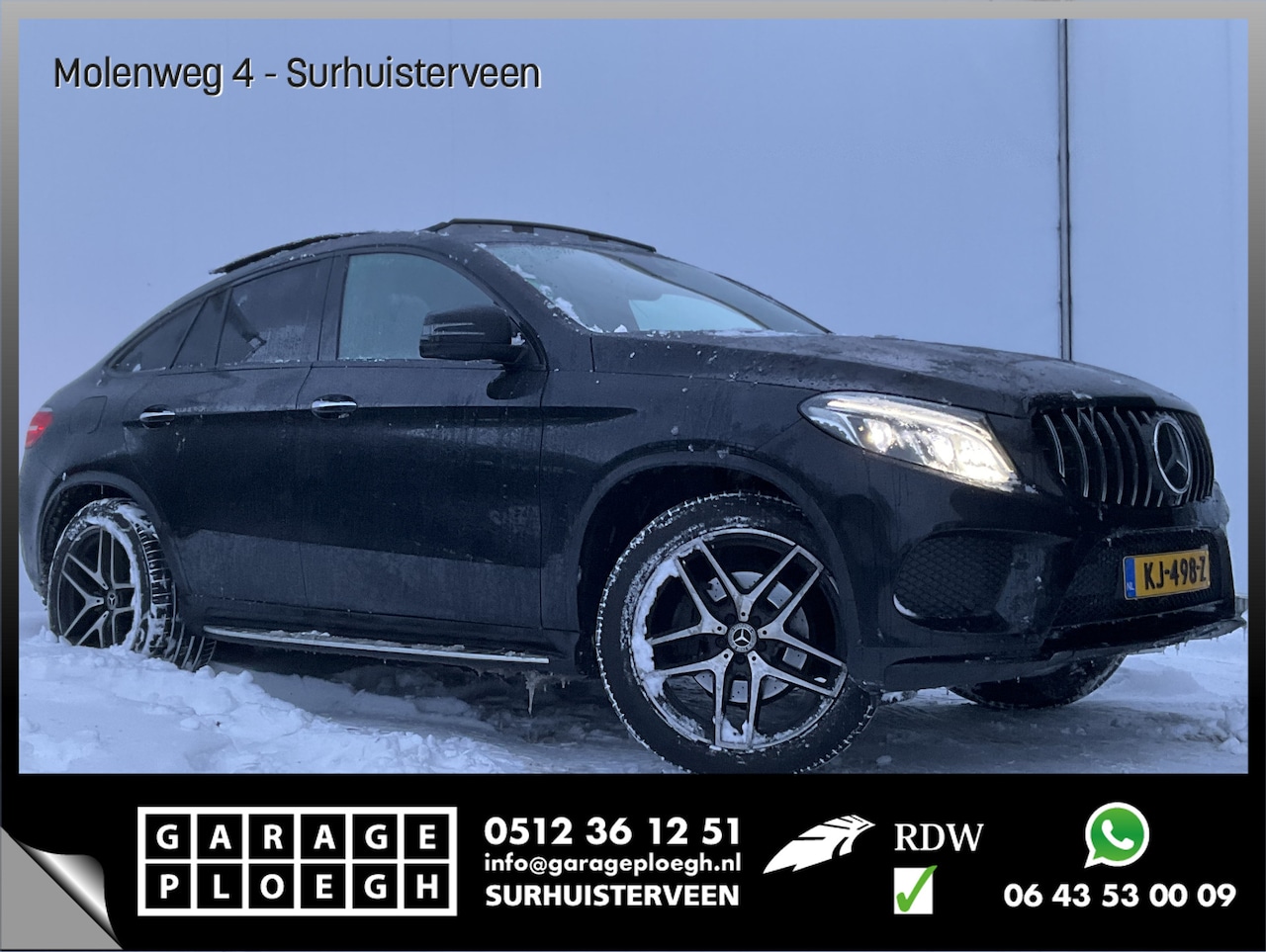 Mercedes-Benz GLE-Klasse Coupé - 350 D 4MATIC AMG B&O Pano Memory Luchtv Orig.NL Voll.Onderhouden - AutoWereld.nl